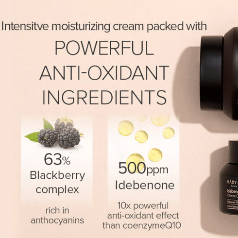 Idebenone Blackberry Intense Cream - WowSkin Romania